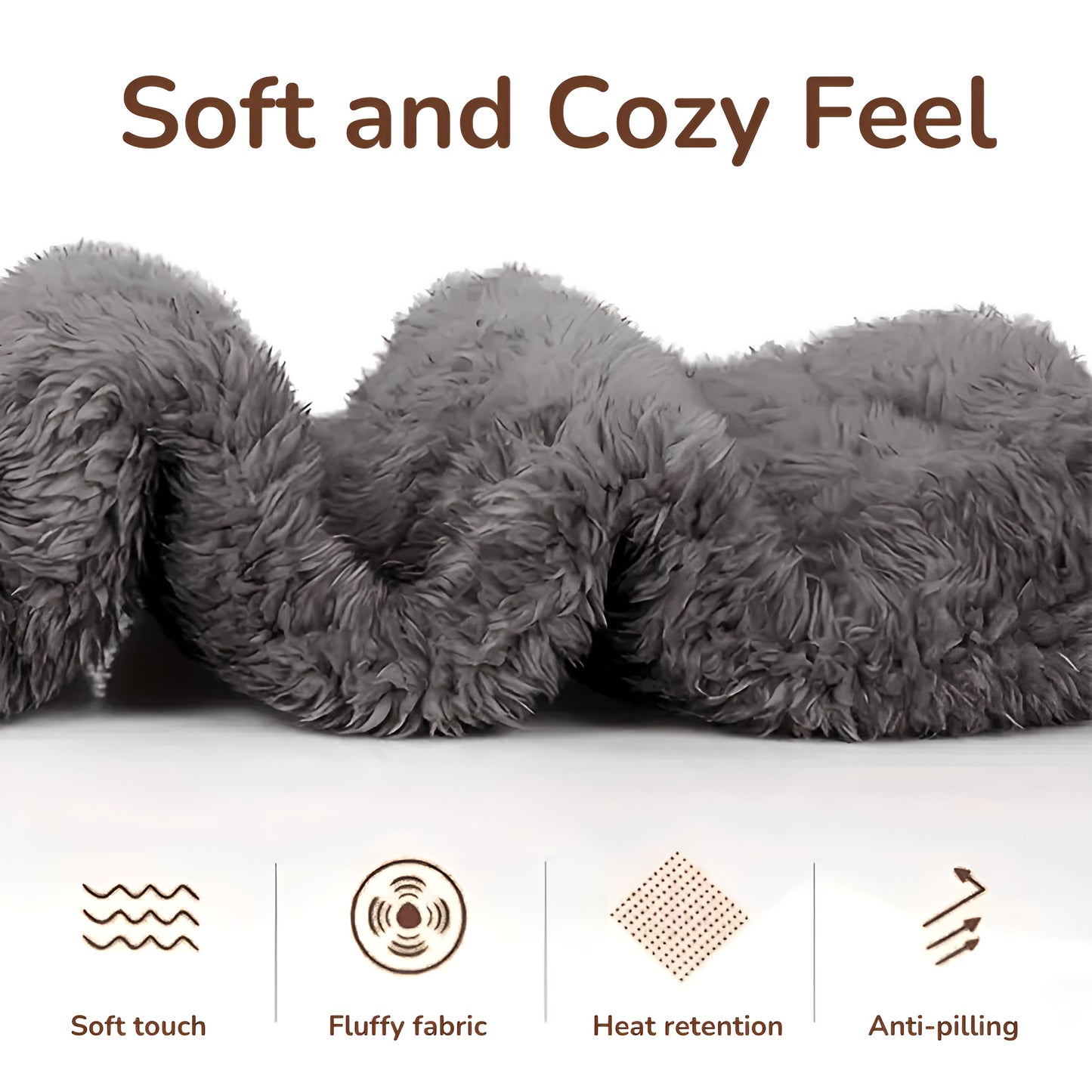 Lenvic Over Knee High Fuzzy Socks